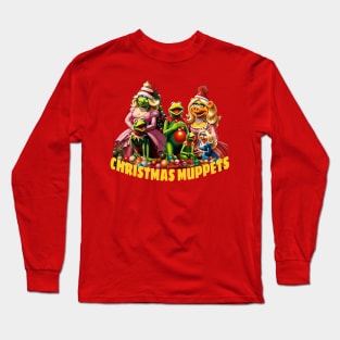 christmas muppets Long Sleeve T-Shirt